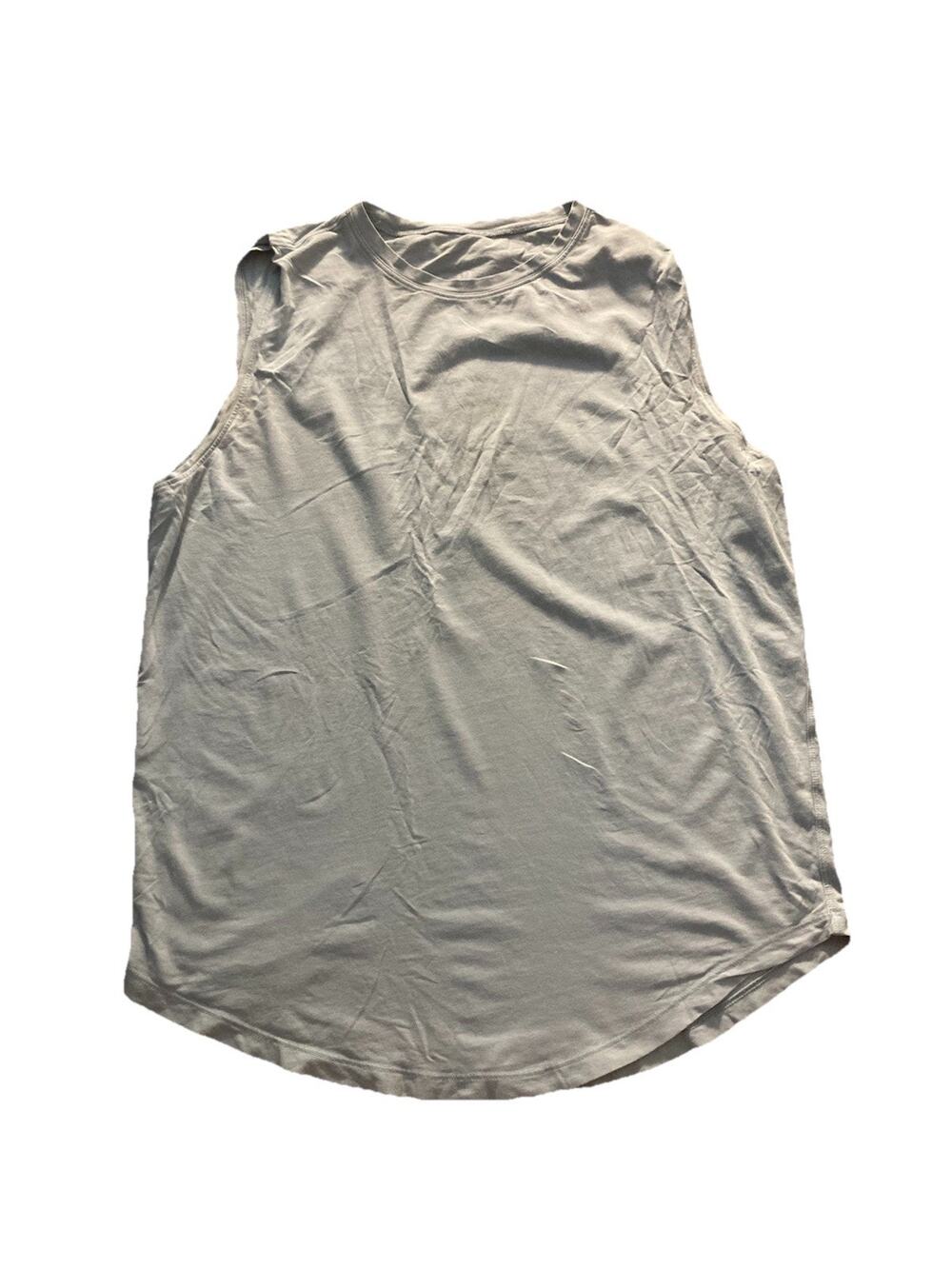Lululemon Brunswick Muscle Tank Blue Chambray Atheleisure Very Soft